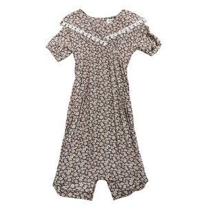 VTG R.J. Stevens Petites by Carol Escritor floral print prairie dress